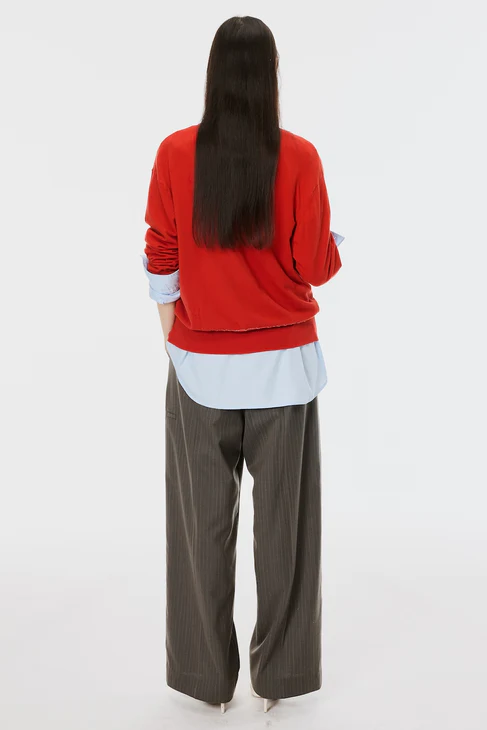 MASU (エムエーエスユー) / MB 10 BUTTONS CARDIGAN  / B26U6KN001 / RED RED 46