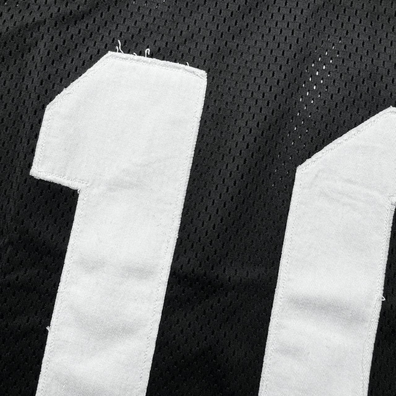 ASKYOURSELF (アスクユアセルフ) / MESH GOTH CROPPED JERSEY/ BLACK / XL BLACK XL