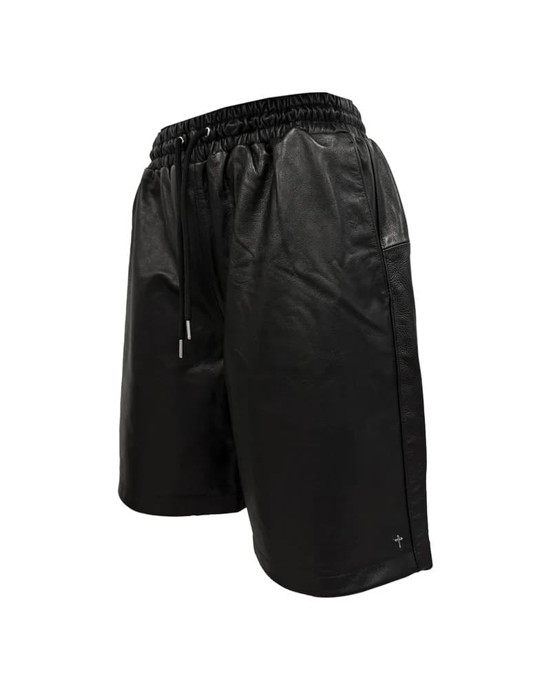 LAST NEST (ラストネスト) / Leather Shorts / BLACK / M(M BLACK