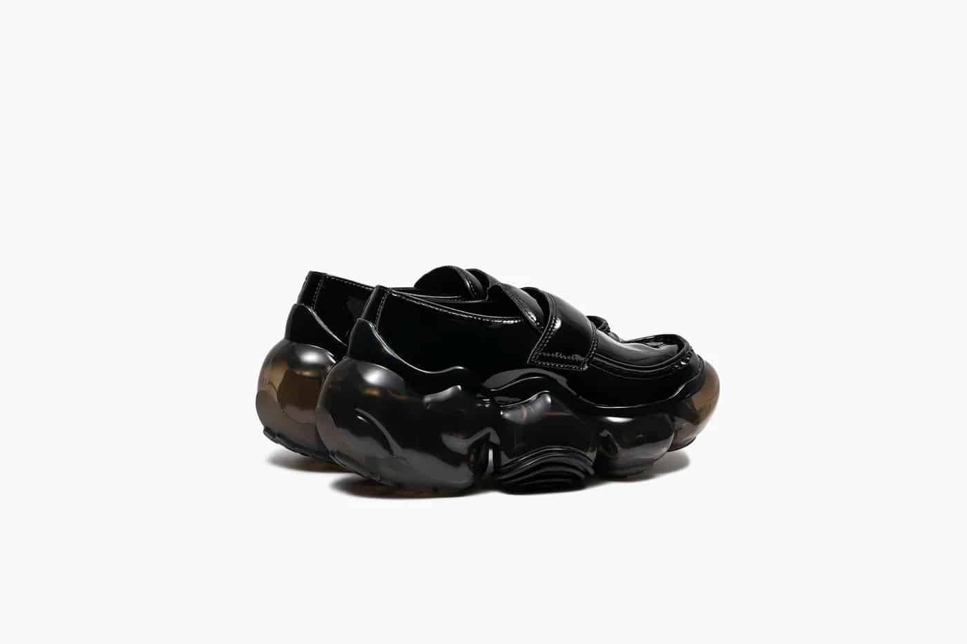 grounds (グラウンズ) / MOOPIE LOAFER / BLACK BLACK 36 (22cm)