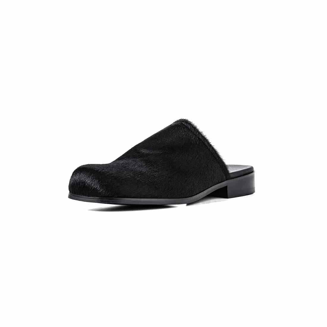 LASTNEST (ラストネスト) / Unborn Calf Mule  / BLACK BLACK 27