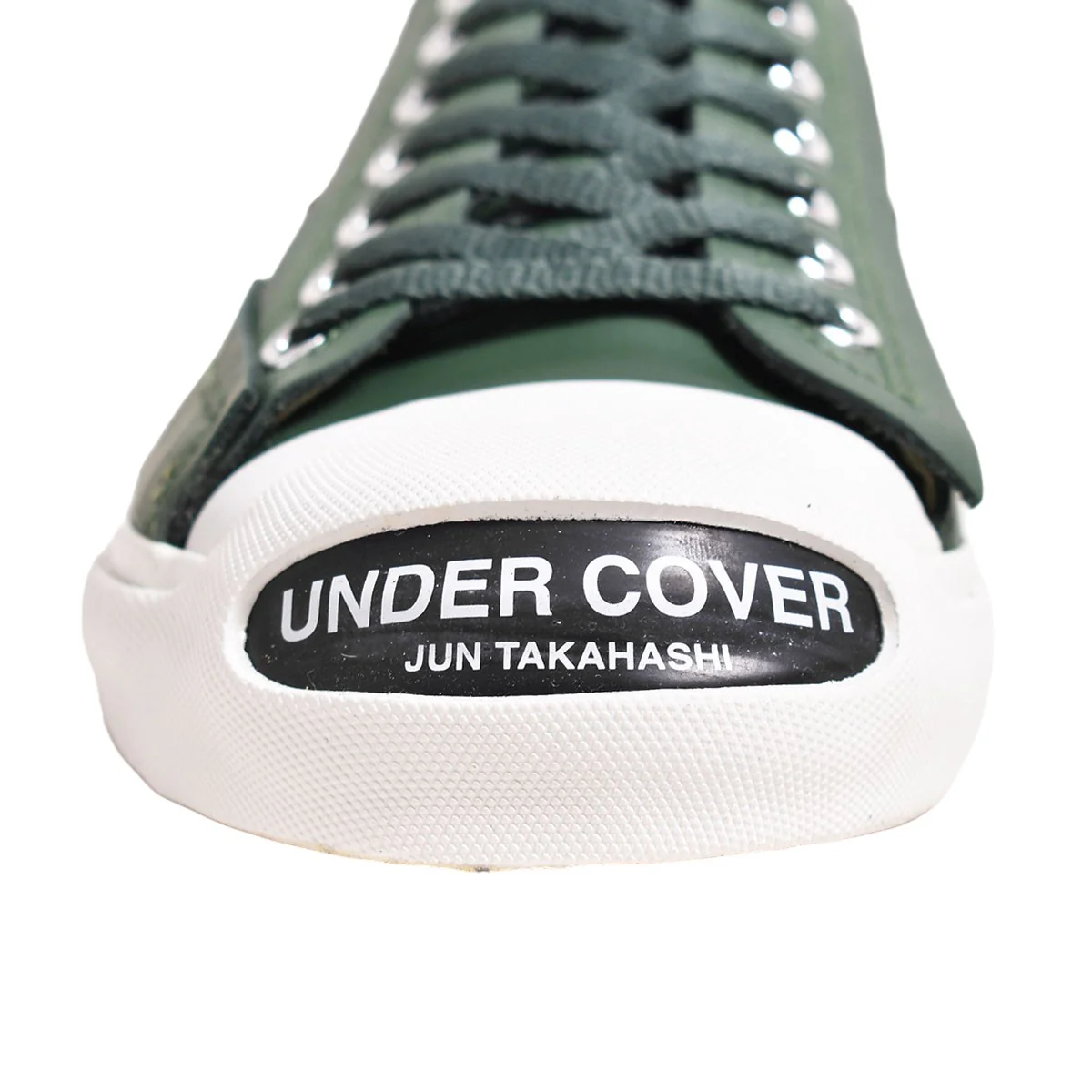 UNDER COVER アンダーカバー スニーカー 白 28cm 3301125Y0123 UNDERCOVER (アンダーカバー) / TOE LOGO LEATHER SNEAKERS