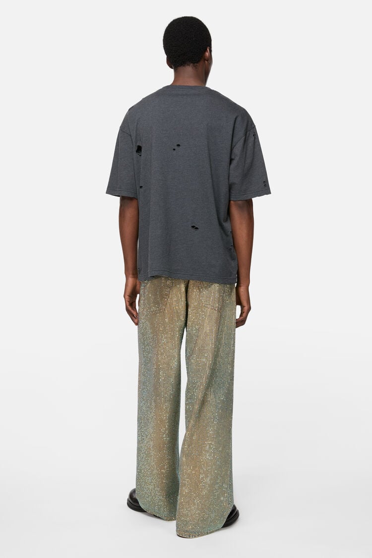 ACNE STUDIOS (アクネストゥディオス) / LOGO T-SHIRT - RELAX FIT / FN-UX-TSHI000079 / BLACK / XXS BLACK XXS