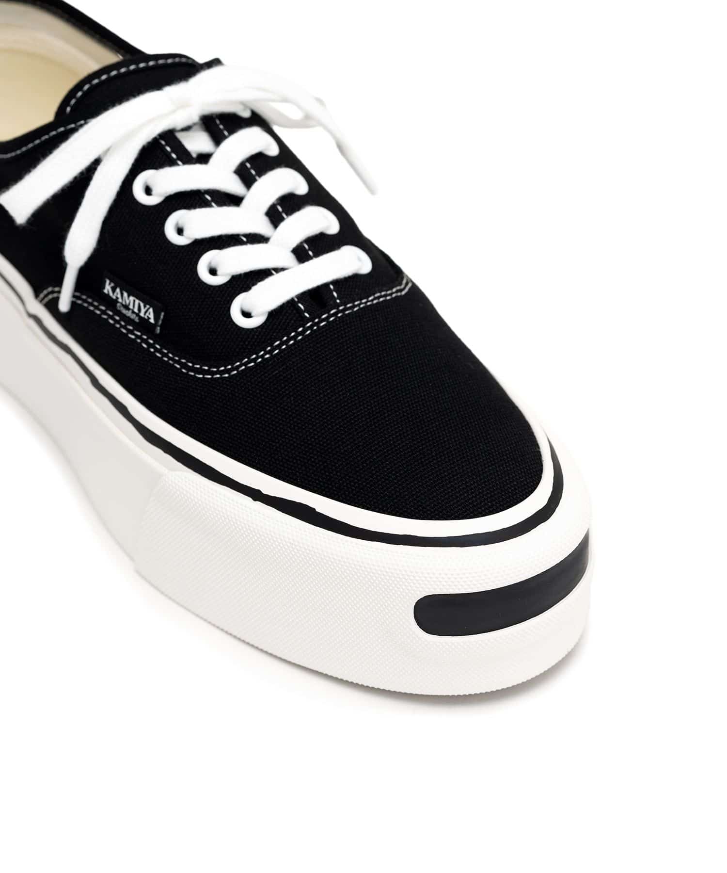 KAMIYA (カミヤ) / PLATFORM SNEAKER / G15FW701 / BLACK  	 BLACK 42
