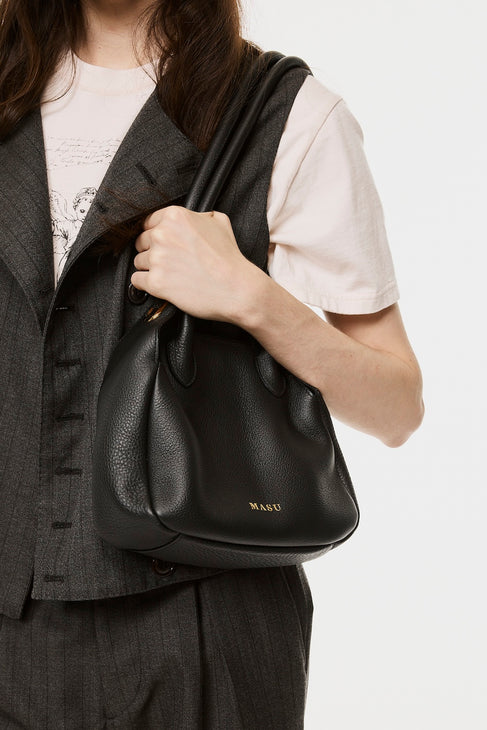 MASU (エムエーエスユー) / TRUFFE WEEKEND BAG  / M26H9OJ016 / BLACK NOIR (BLACK) FREE