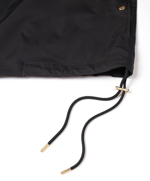 CULLNI (クルニ) / High Count Stretch Twill Dot Button Collarless Jacket / 25-SS-040B / BLACK / 1 1 BLACK