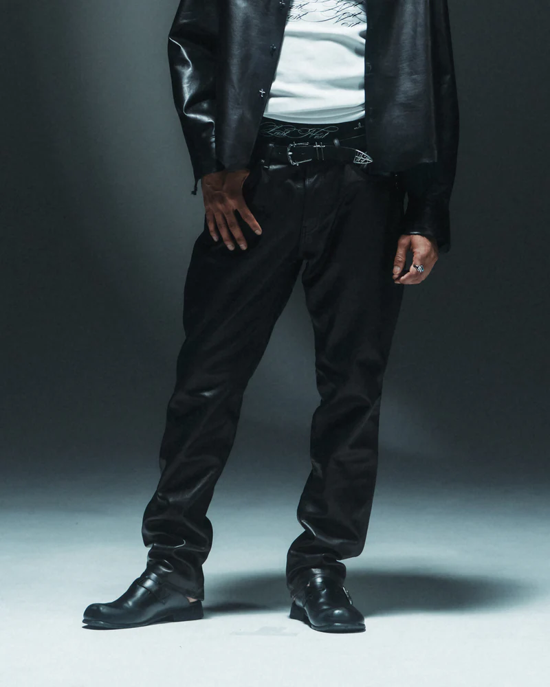 LAST NEST (ラストネスト) / Leather Pants  / BLACK BLACK M