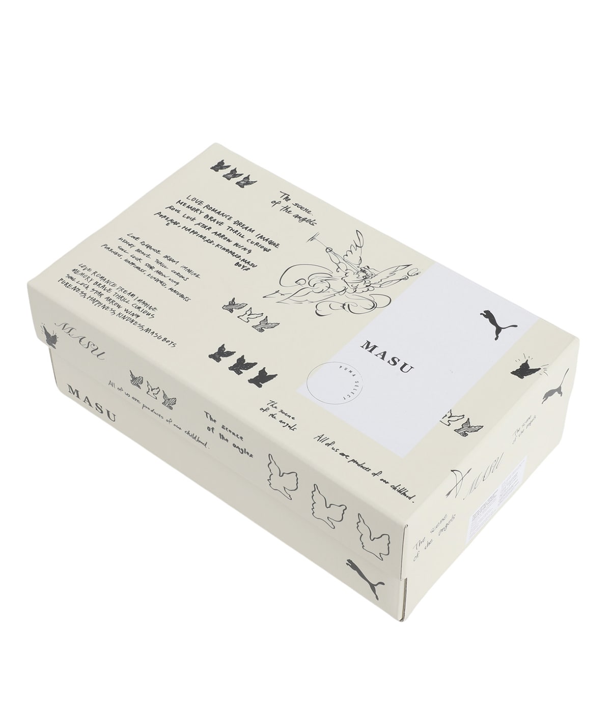 MASU (エムエーエスユー) / H-STREET BOYS NOTE  / WHITE WHITE 26CM