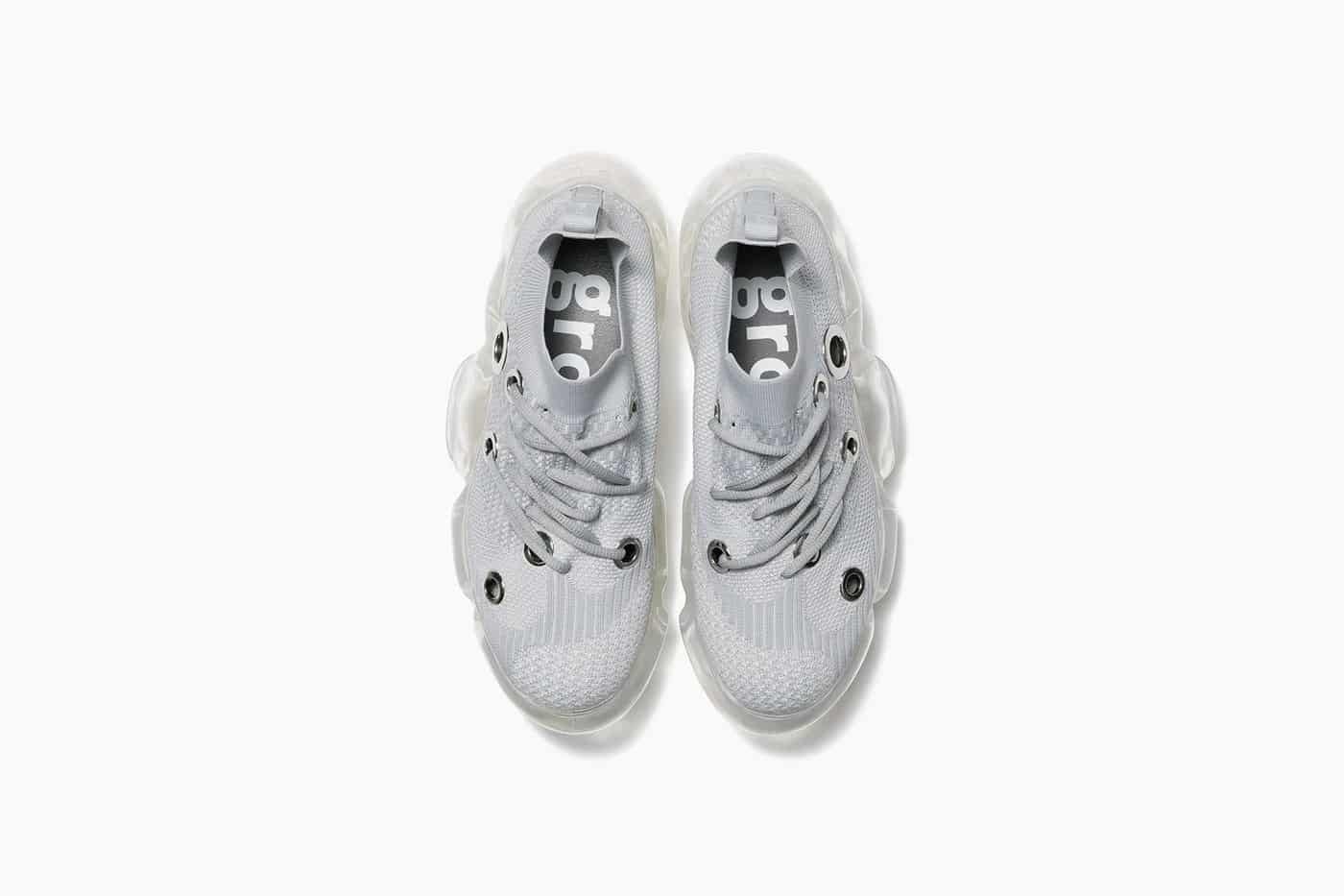 grounds (グラウンズ) / MOOPIE MEL / GREY GREY 36 (22cm)
