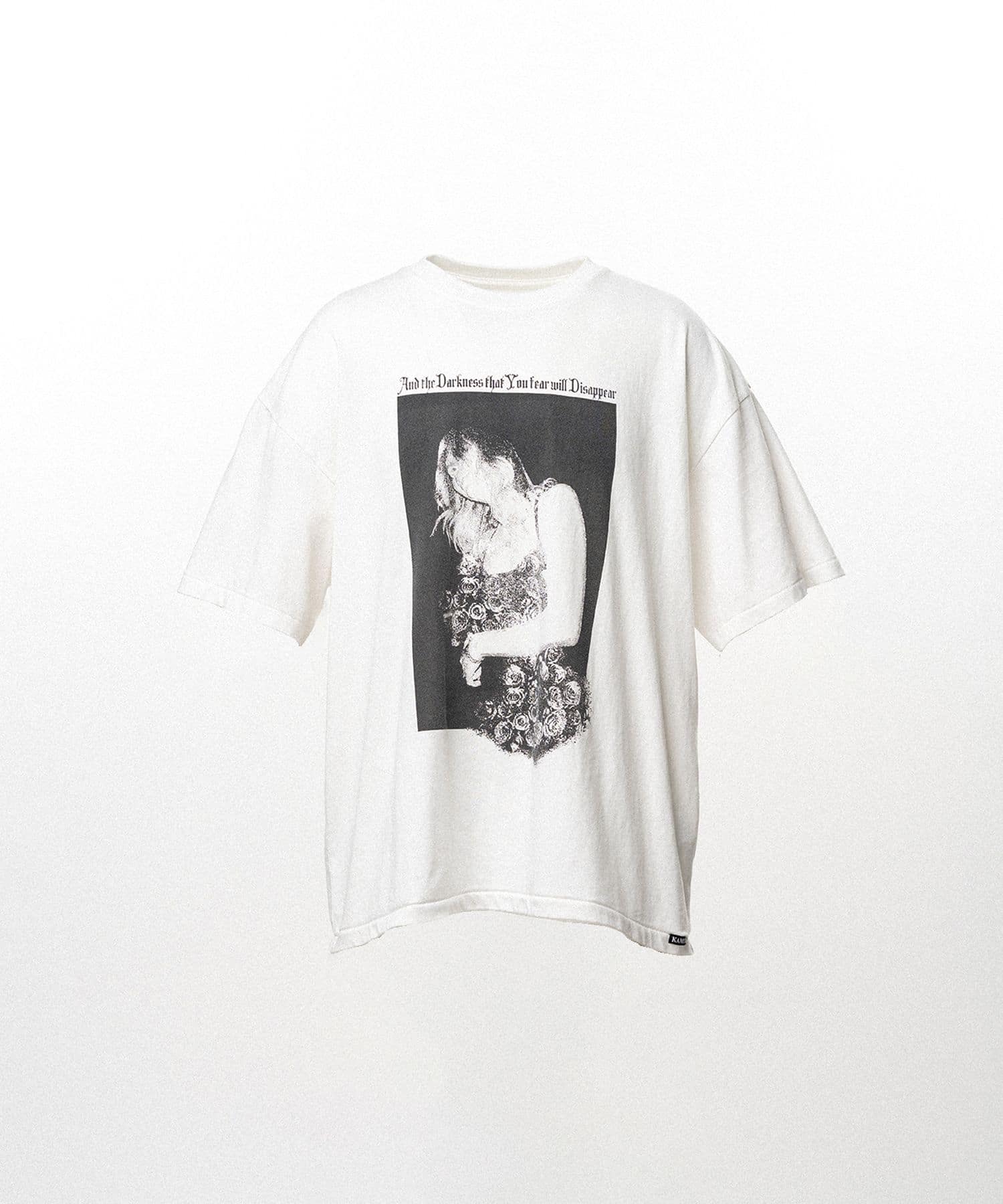 KAMIYA (カミヤ) / "SWEET SMILE" T-shirt / WHITE WHITE M