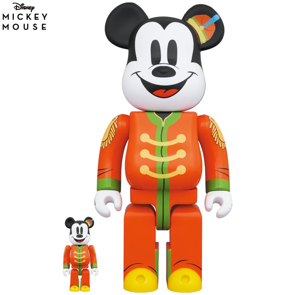 BE@RBRICK(ベアブリック) / MICKEY MOUSE “The Band Concert” 100 ...