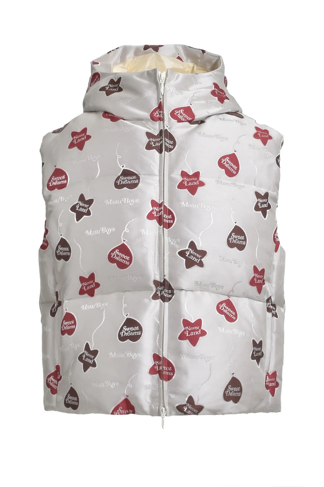 MASU (エムエーエスユー) / FALLING DOWN VEST / 46 / WHITE WHITE 46