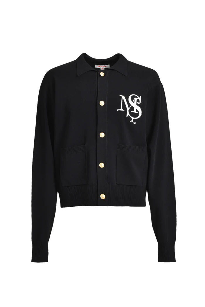 MASU (エムエーエスユー) / M.S. CREST CARDIGAN / 48 / BLACK(48 