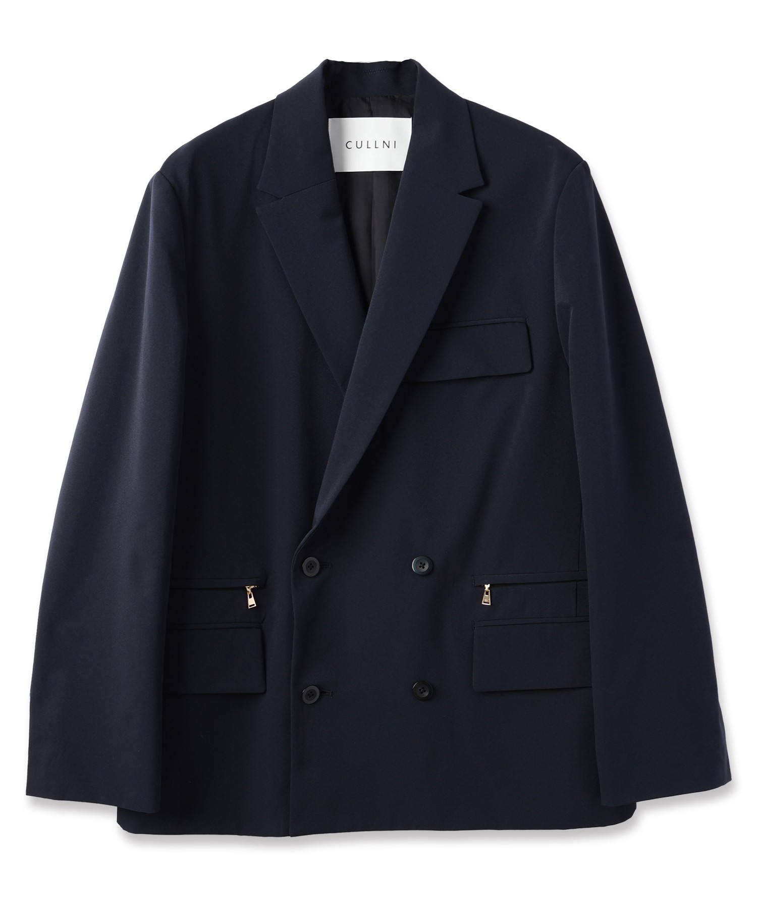 極美品 CULLNI クルニ ジャケット 22-SS-019 ブラック 2 極美品 CULLNI クルニ ジャケット 22-SS-019 ブラック 2 極美品