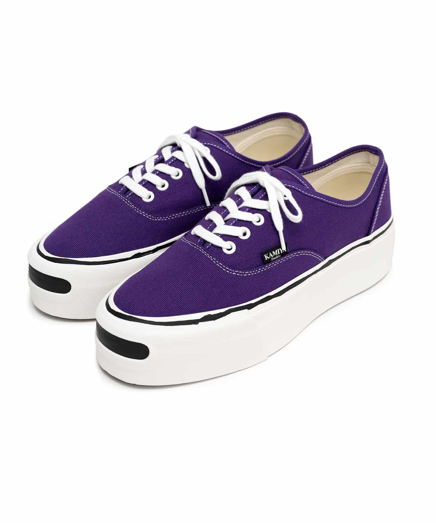 KAMIYA (カミヤ) / "Herc" Platform Sneaker / G15FW701 / PURPLE / 42	 PURPLE 42 (26.5cm)
