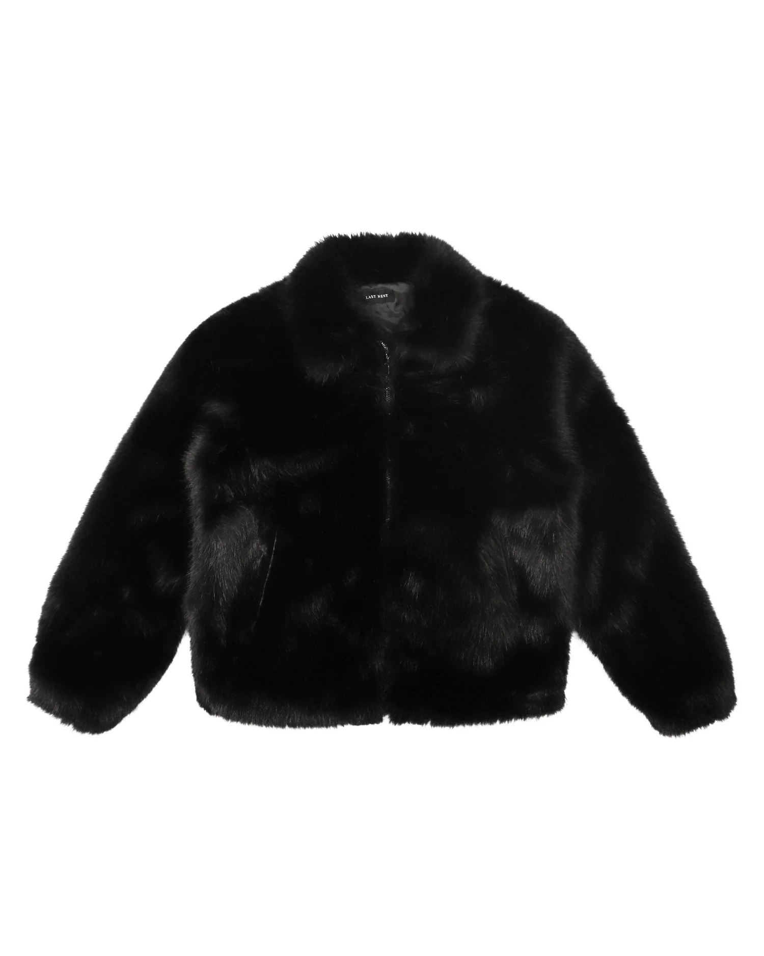 LAST NEST (ラストネスト) / Fur Jacket  / BLACK / L BLACK L
