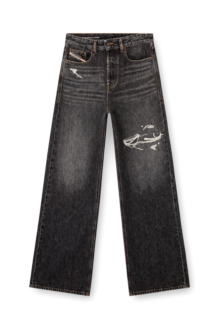 DIESEL (ディーゼル) / relaxed jeans d-rise 007dn/ A06370007DN / BLACK BLACK W26 / L30