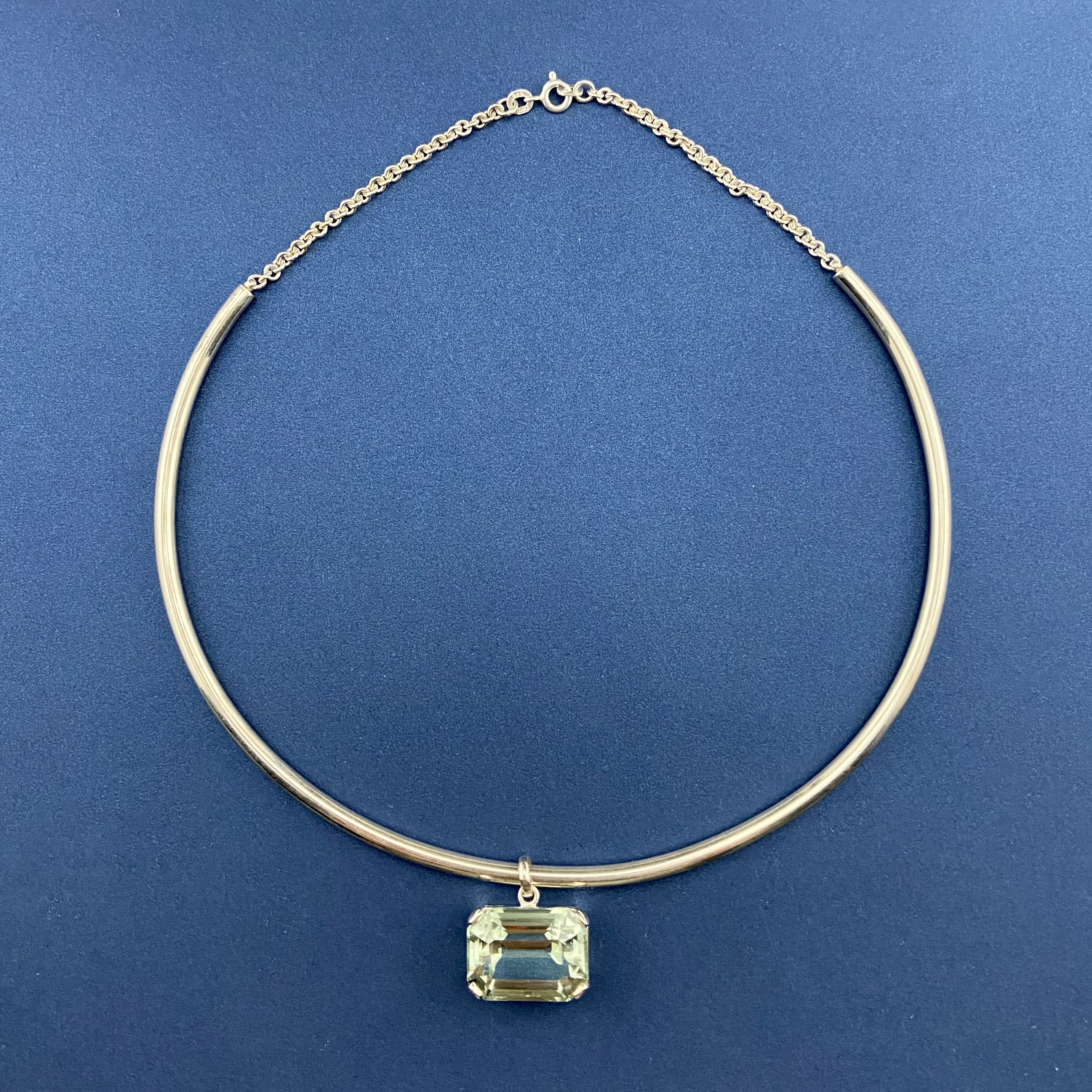 グリーンアメジスト チョーカー