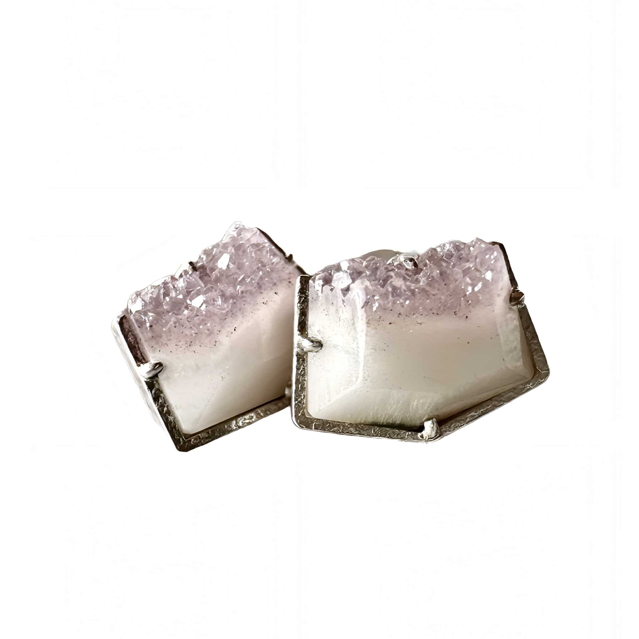 結晶メノウ <ピアス>