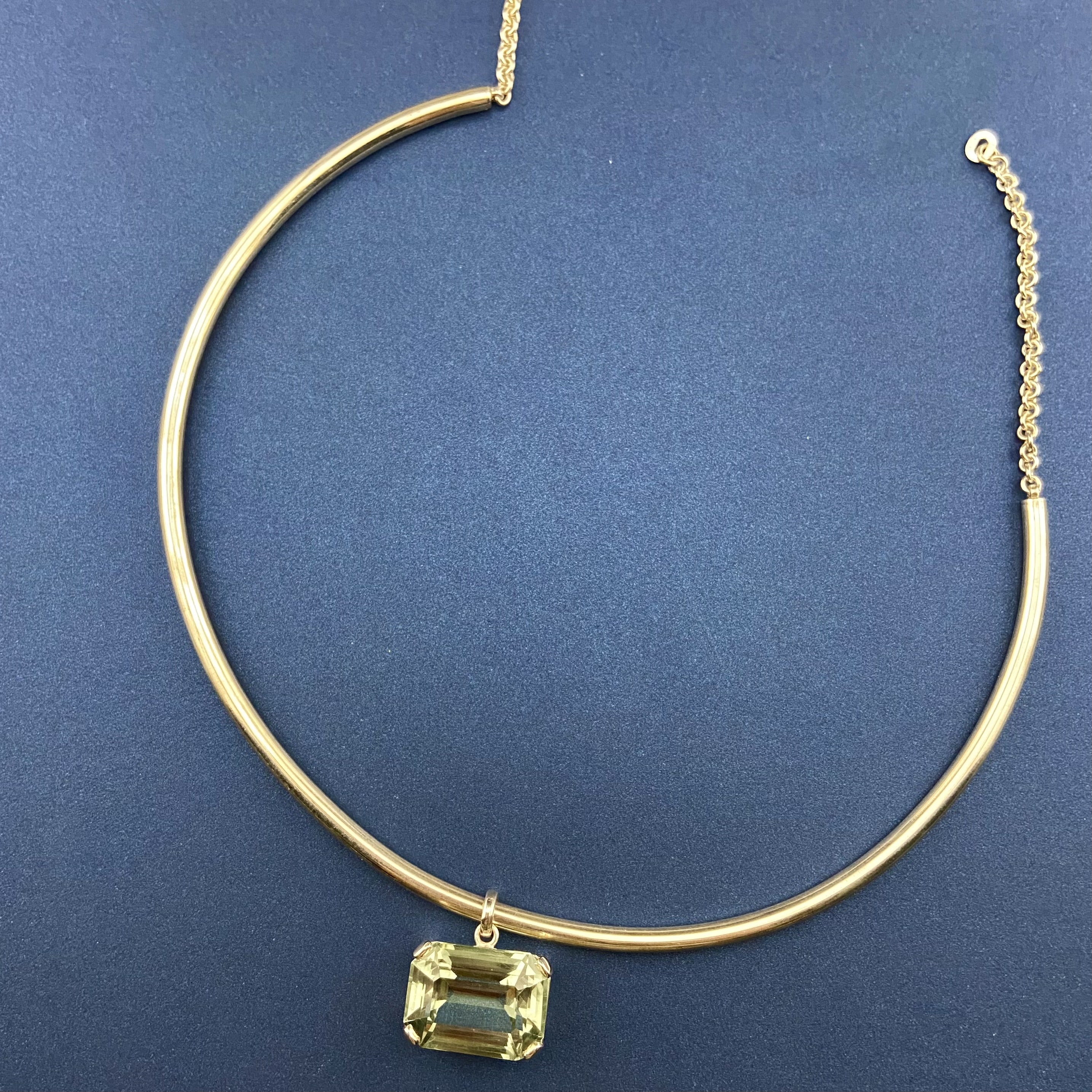 グリーンアメジスト チョーカー