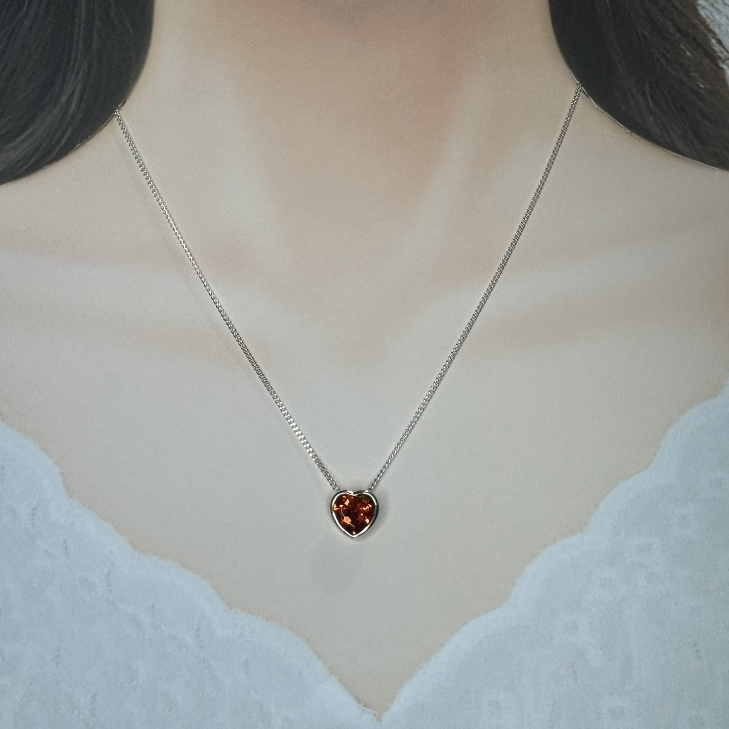 CoCORO オレンジ <ネックレス>