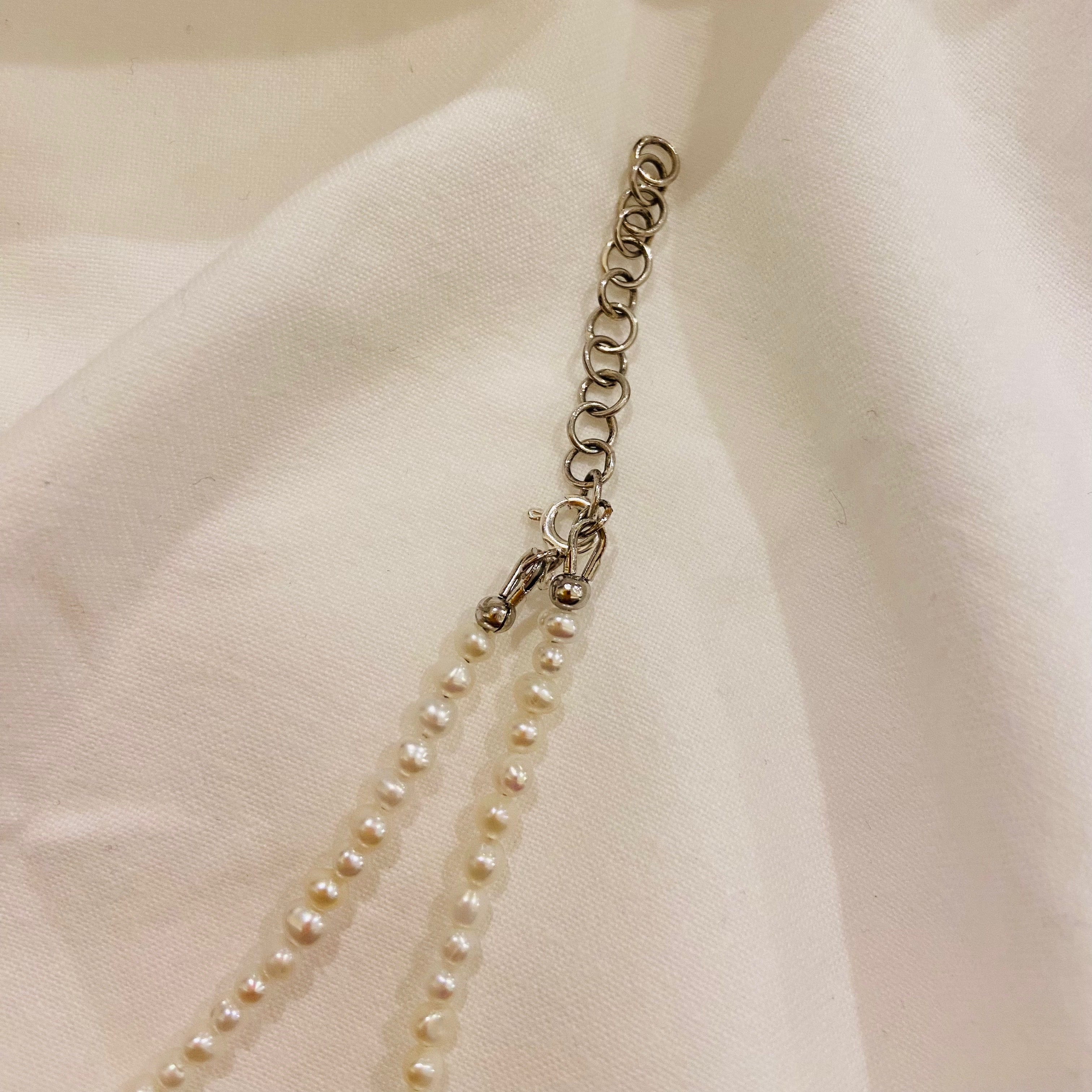 Aquamarine Pearl Necklace