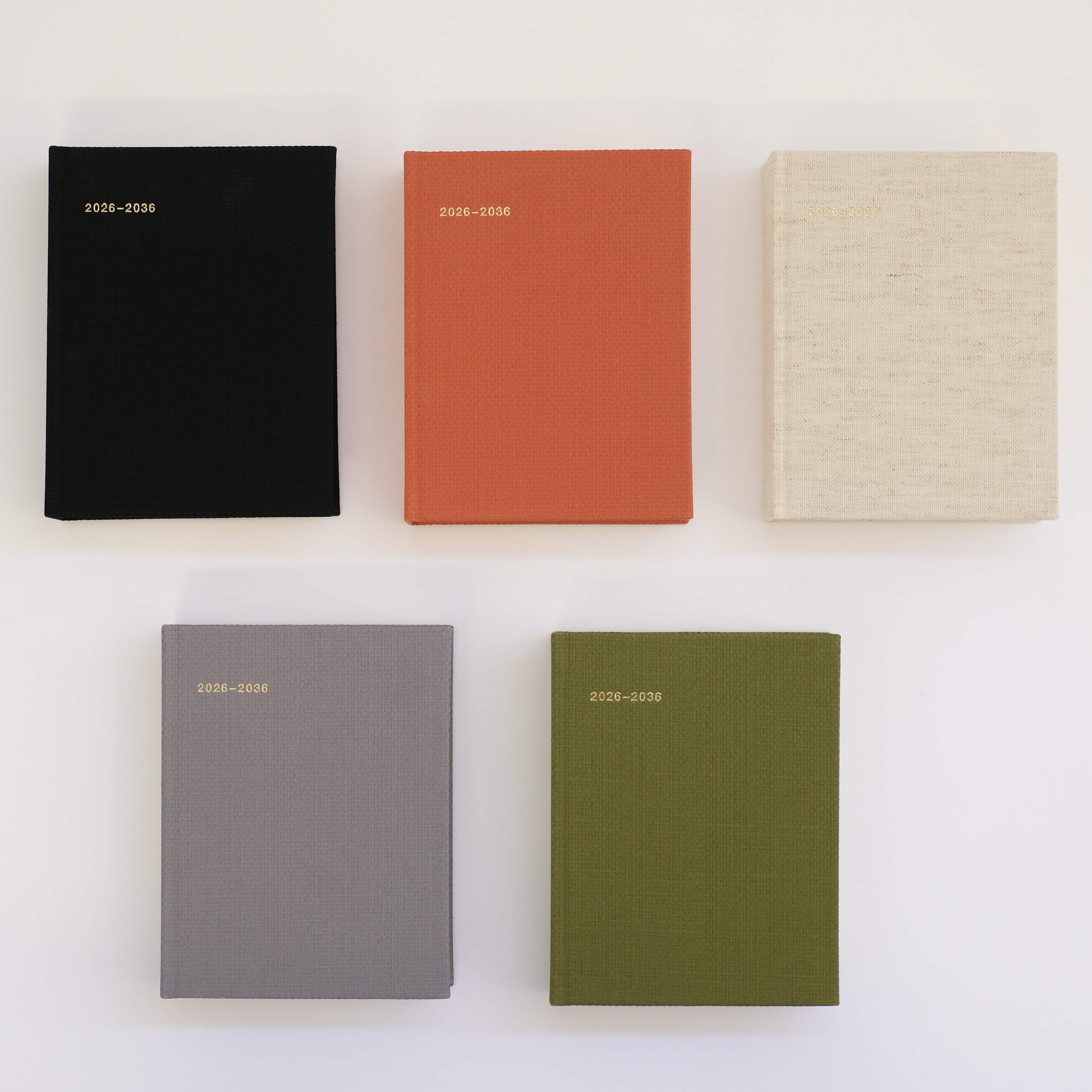 10年メモ　2026年度版 コットンブラック