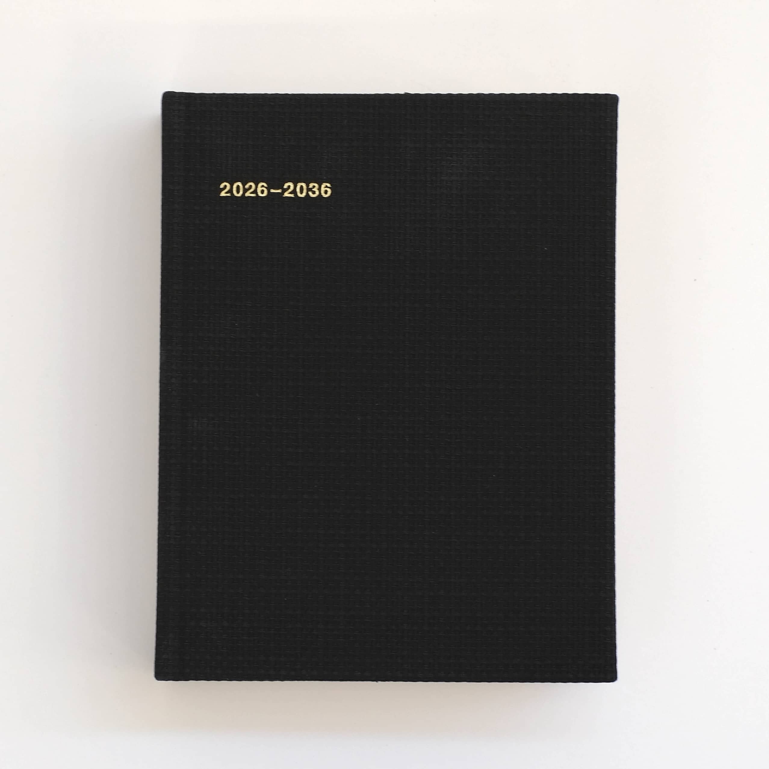 10年メモ　2026年度版 コットンブラック