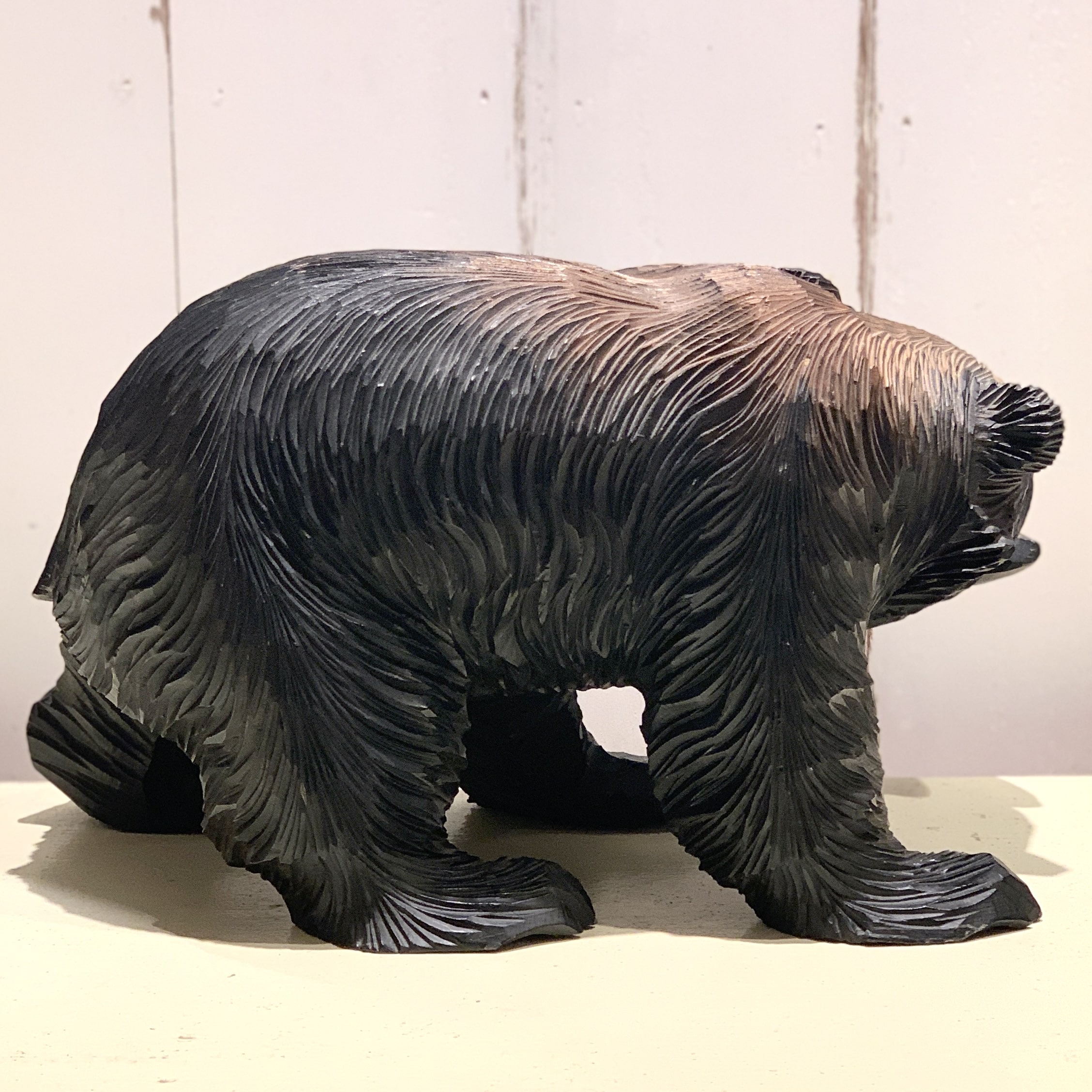 【古道具】木彫り熊