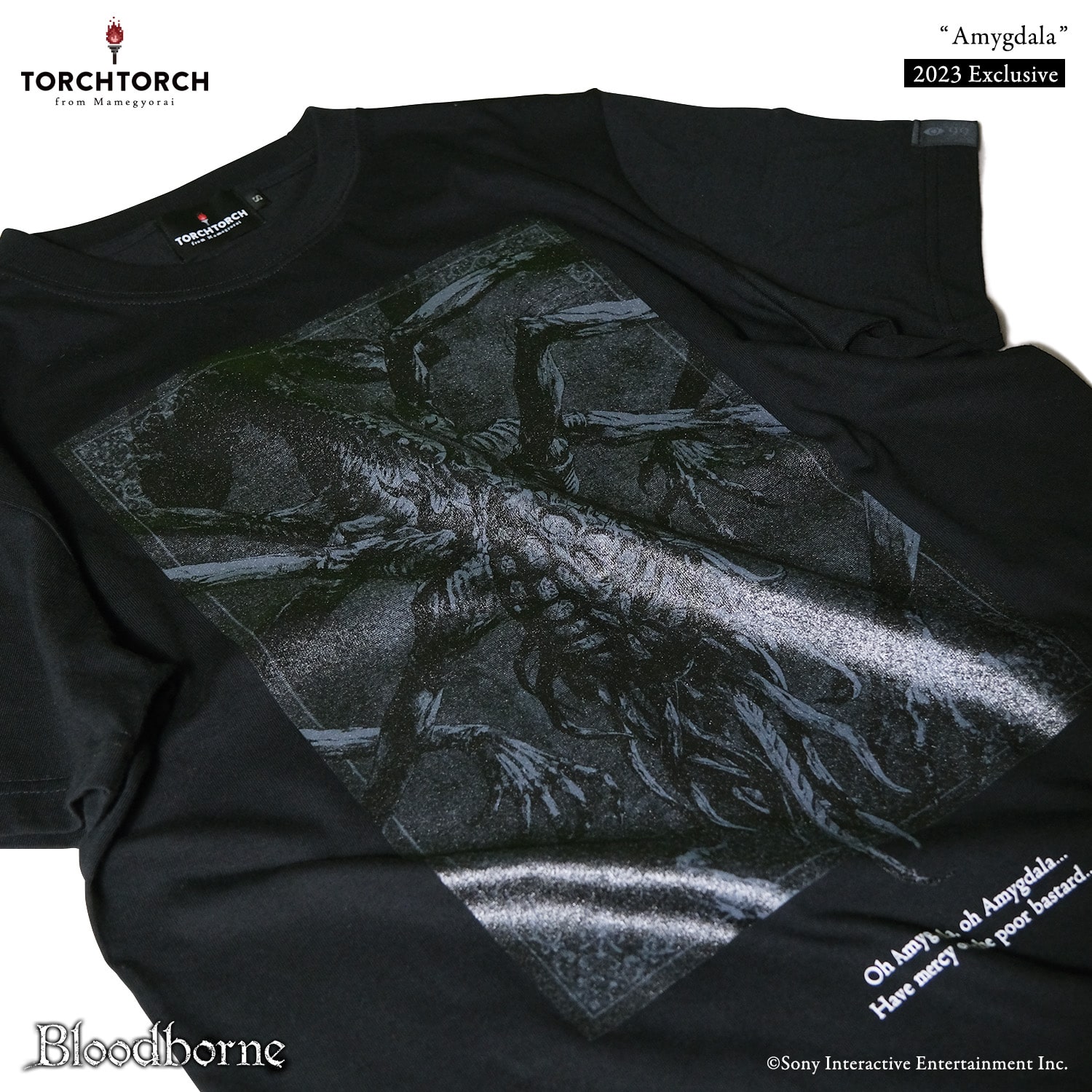 Bloodborne × TORCH TORCH/ Tシャツコレクション: アメンドーズ 2023 ver EX ブラック × オイルブラック XXL ブラック × オイルブラック XXLサイズ