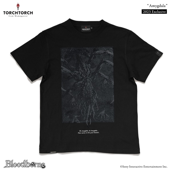 Bloodborne × TORCH TORCH/ Tシャツコレクション: アメンドーズ 2023 ver EX ブラック × オイルブラック L