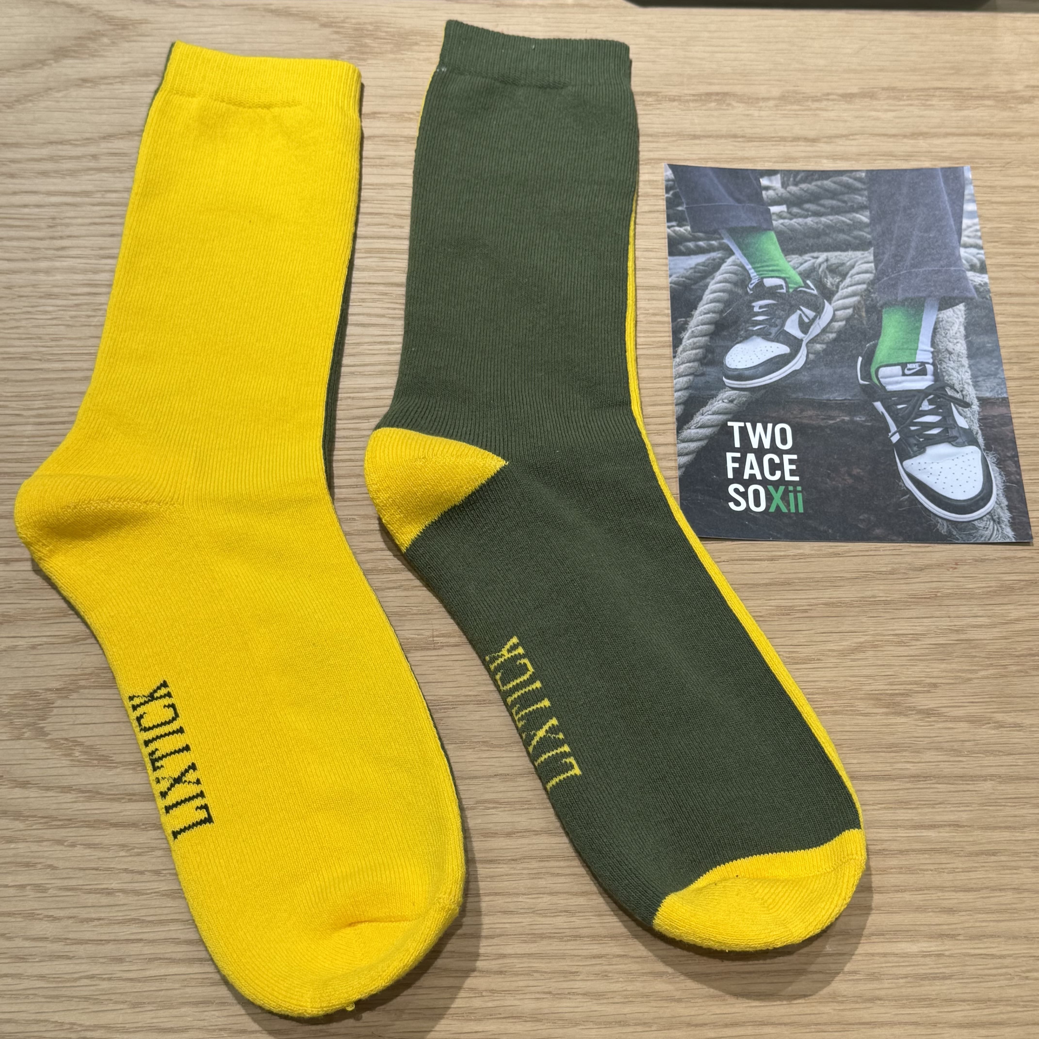 LIXTICK TWOFACE SOXii 2PACK