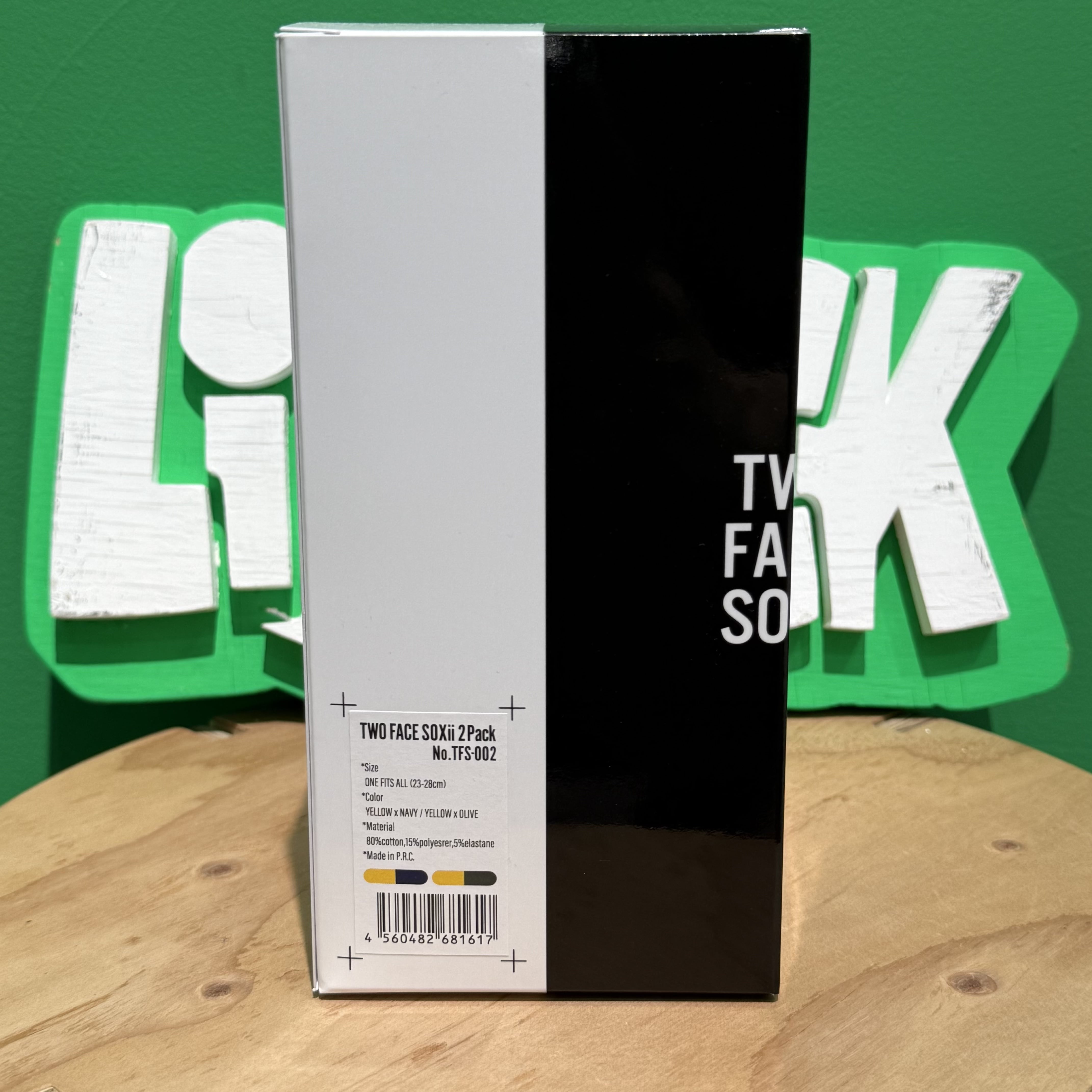 LIXTICK TWOFACE SOXii 2PACK