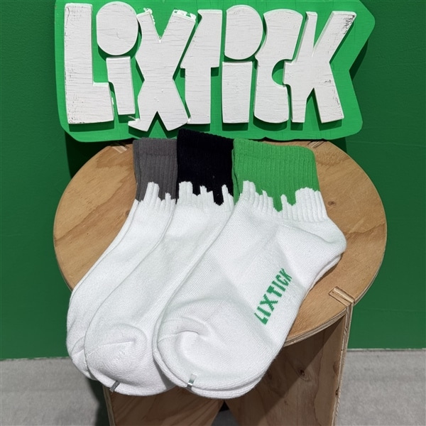 LIXTICK DRIP SOCKS 1ST 3PACK
