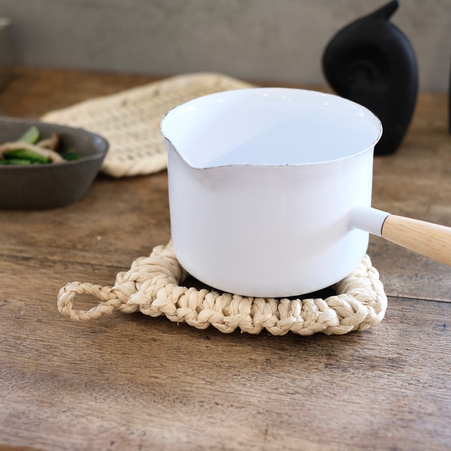 もろこし 鍋敷き まる 大