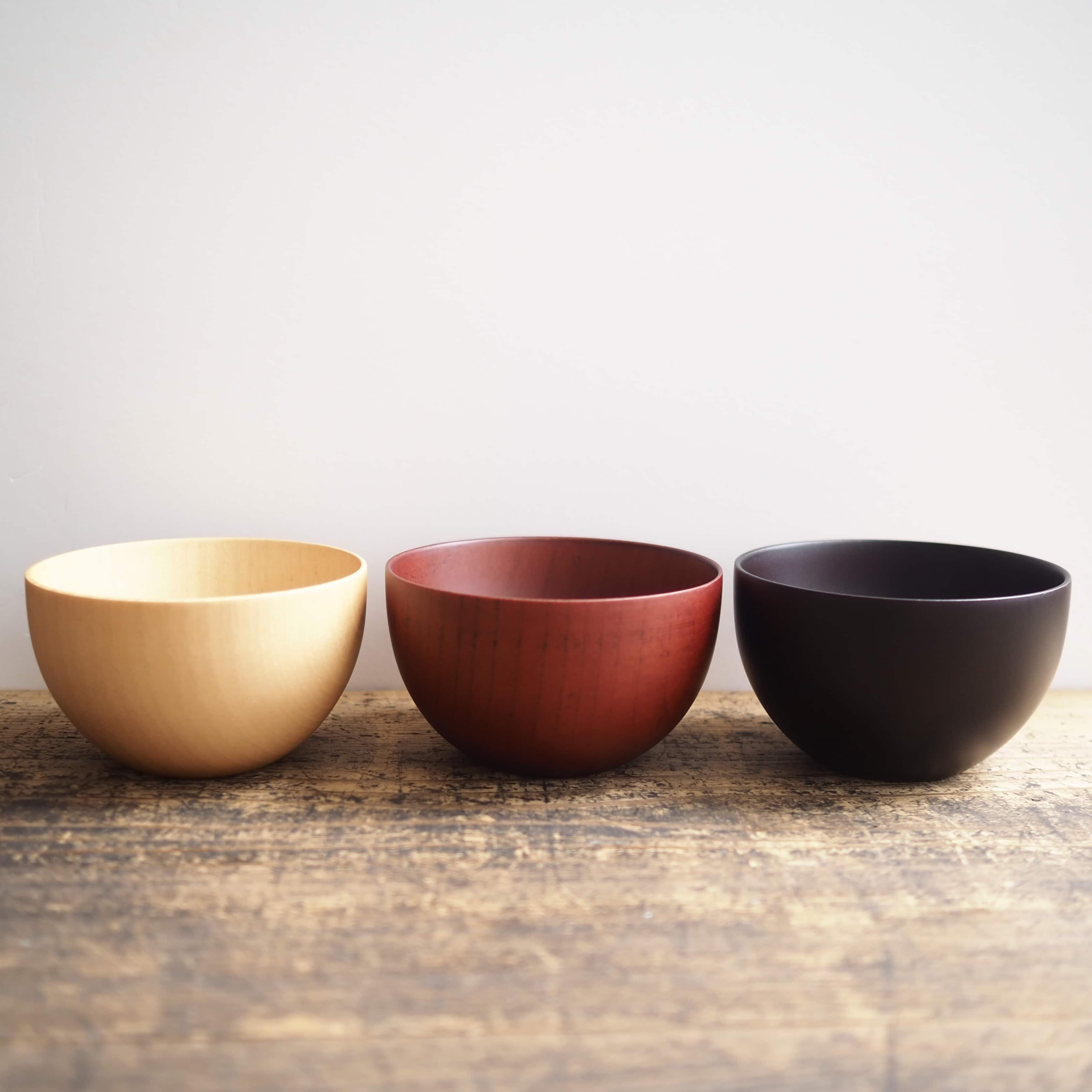 ボール型汁椀（中）ナチュラル