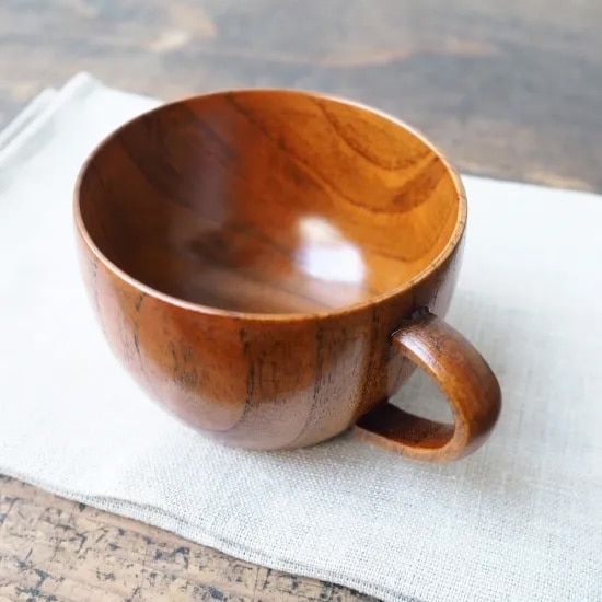 木製ティーカップ
