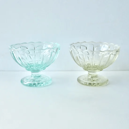 廣田硝子　雪の花　丸フラッペ（古代色）