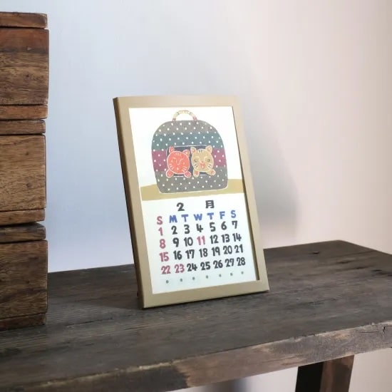 小田中耕一カレンダー 2026