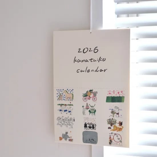 kanataiko 2026年 オリジナルカレンダー
