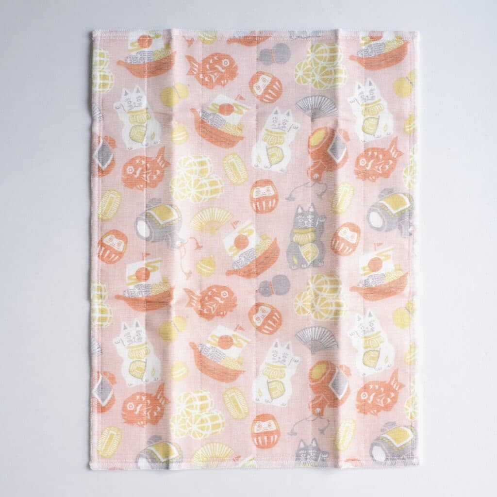 中川政七商店　かや織ふきん めでた