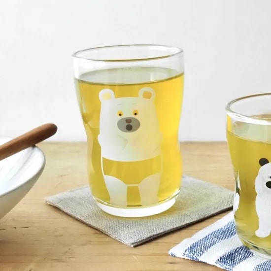 つよいこグラス - しろくまのパンツ - M