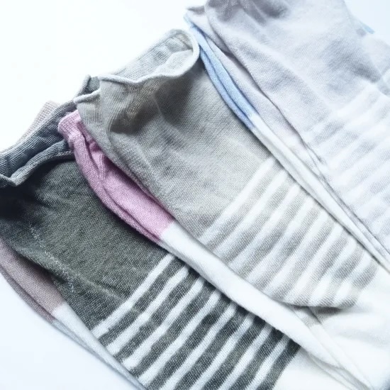 SOUKI 綿麻のゆったりUV アームカバー アメツユ