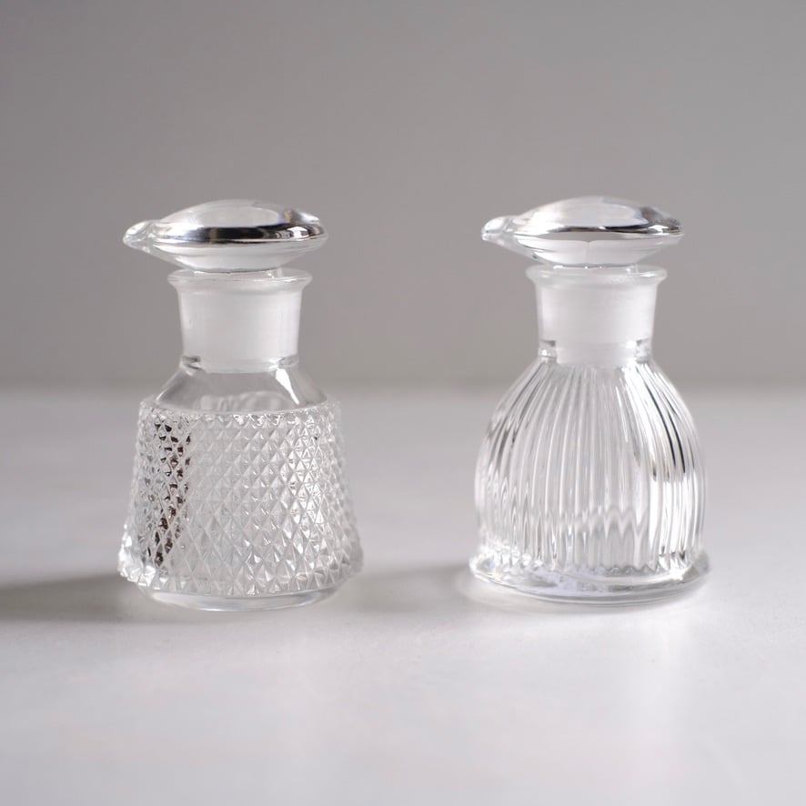 水崎硝子　醤油差し（千筋）