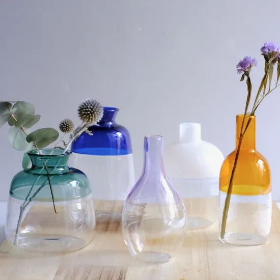 ガラスベース ツートン（ブルー）