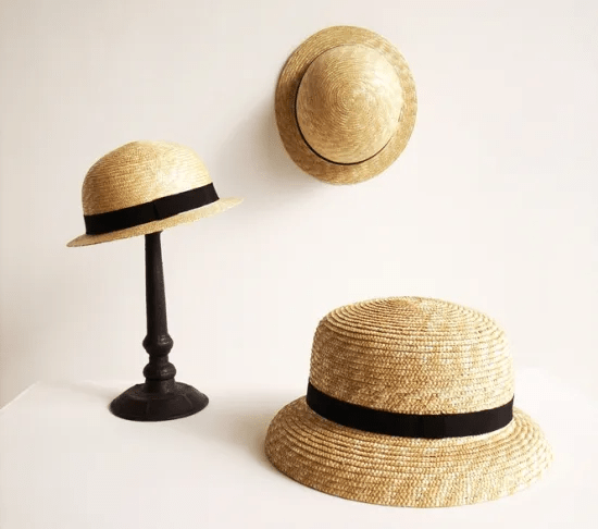 CLASKAの麦わら帽子（お子様用 48cm）