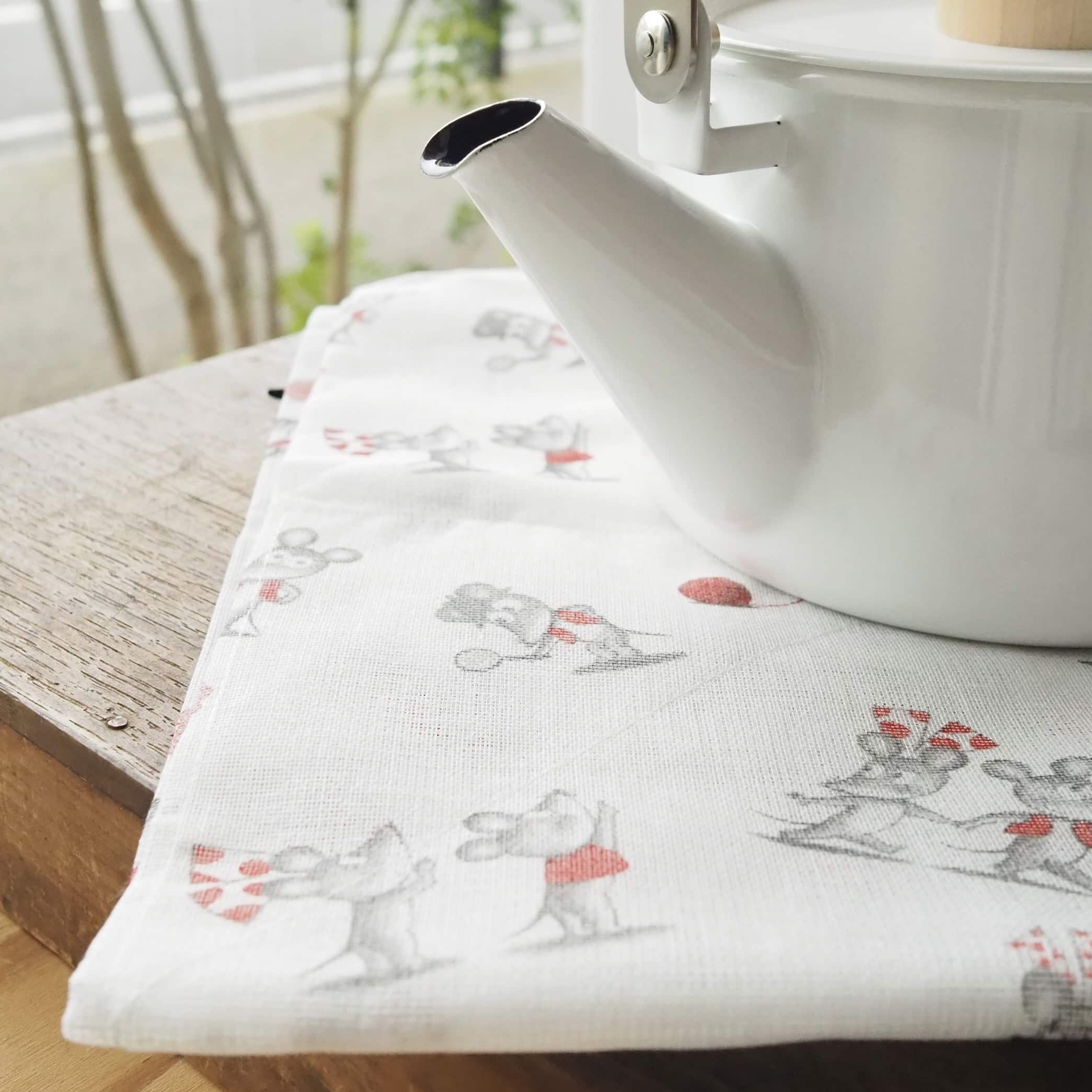 中川政七商店　花ふきん 絵本シリーズ くまの子ウーフ