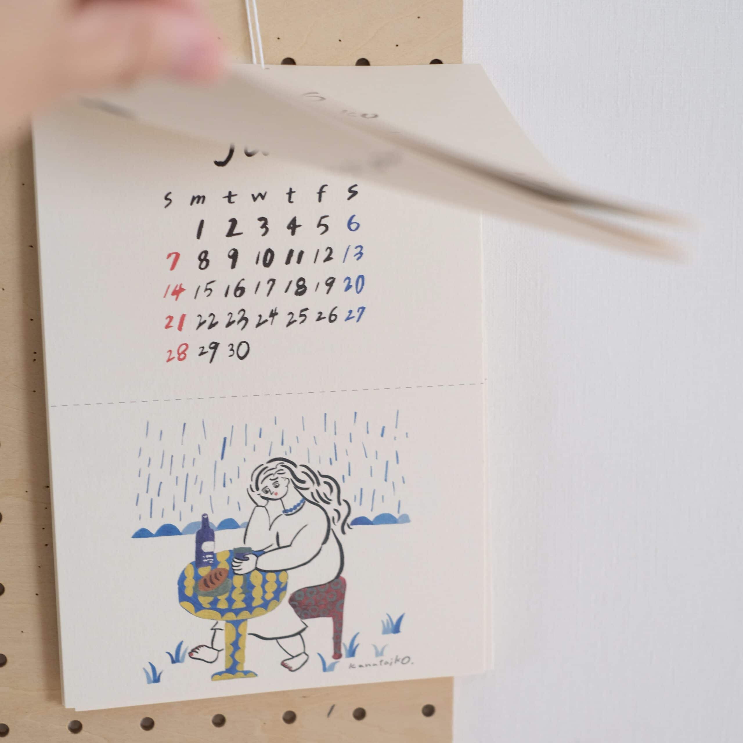 kanataiko 2026年 オリジナルカレンダー