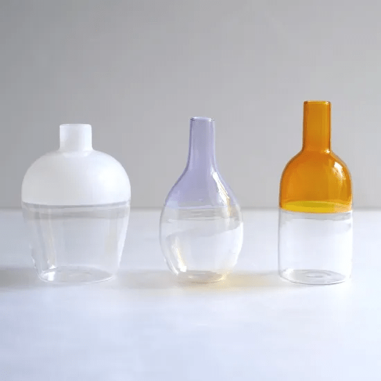 ガラスベース ツートン（ブルー）