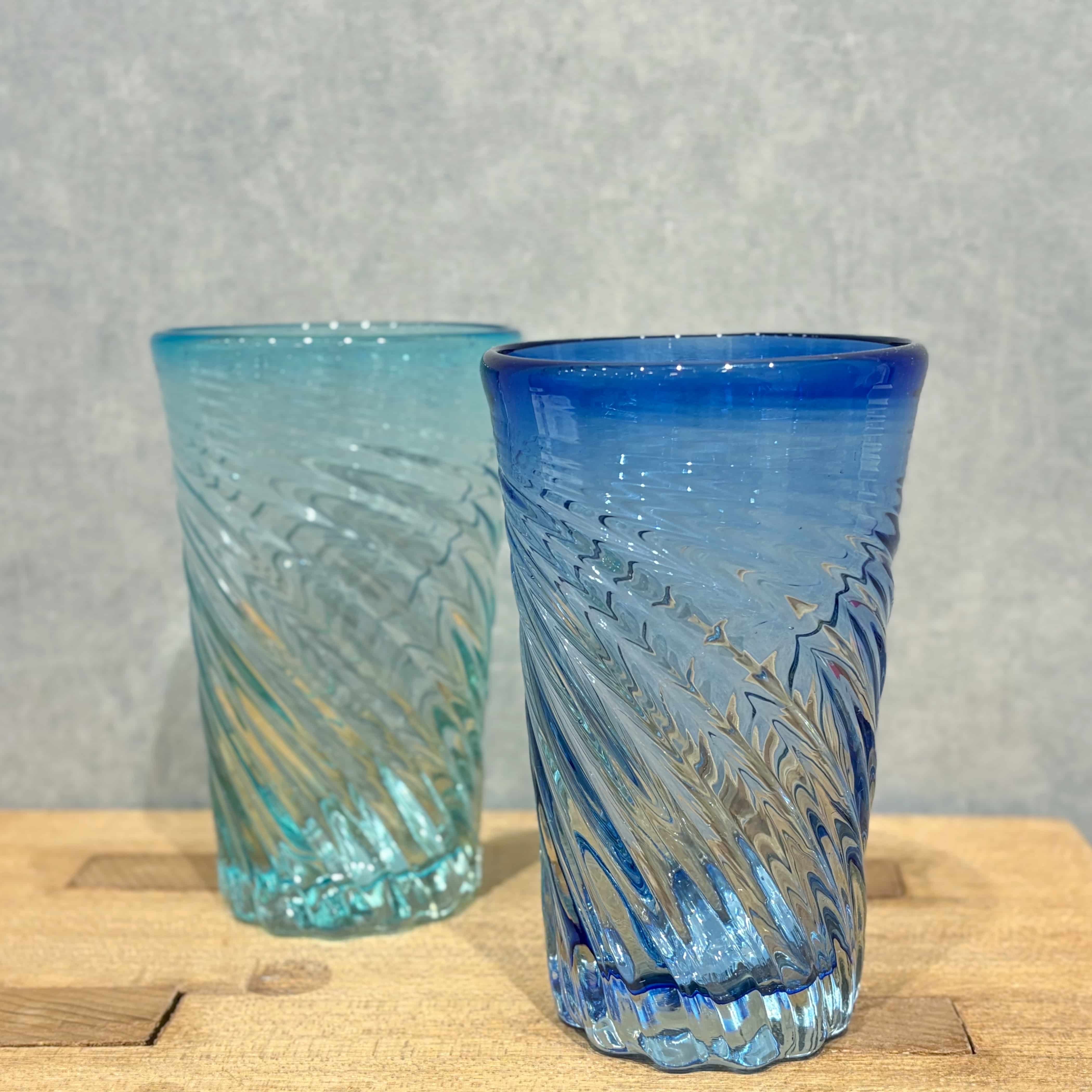 琉球ガラス サマーモールグラス（青）